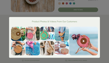 Photos and videos product