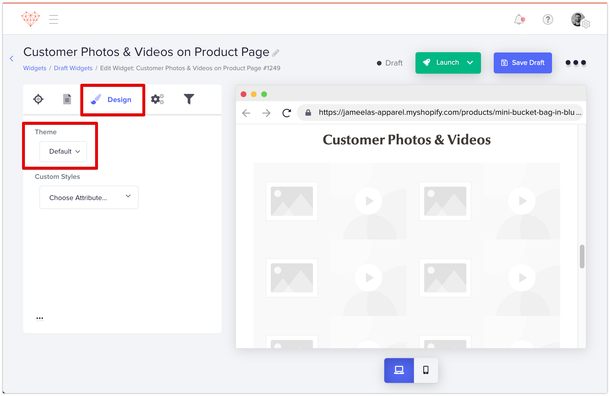 add customer photos to product page