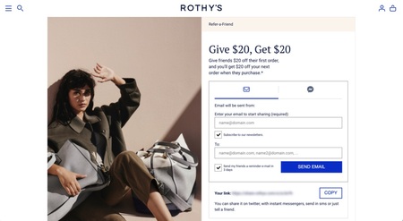 Rothy's Refer a Friend