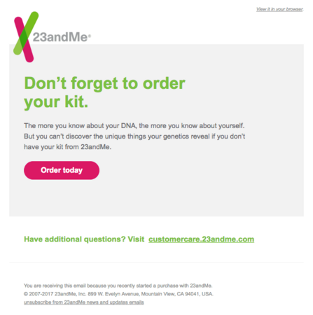 23andMe CTA