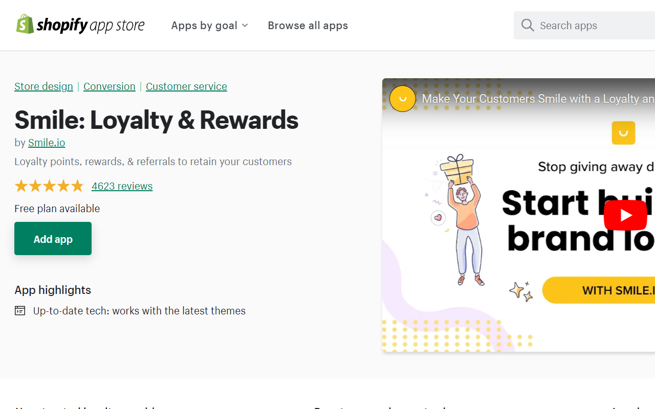 Smile.io Loyalty&Rewards