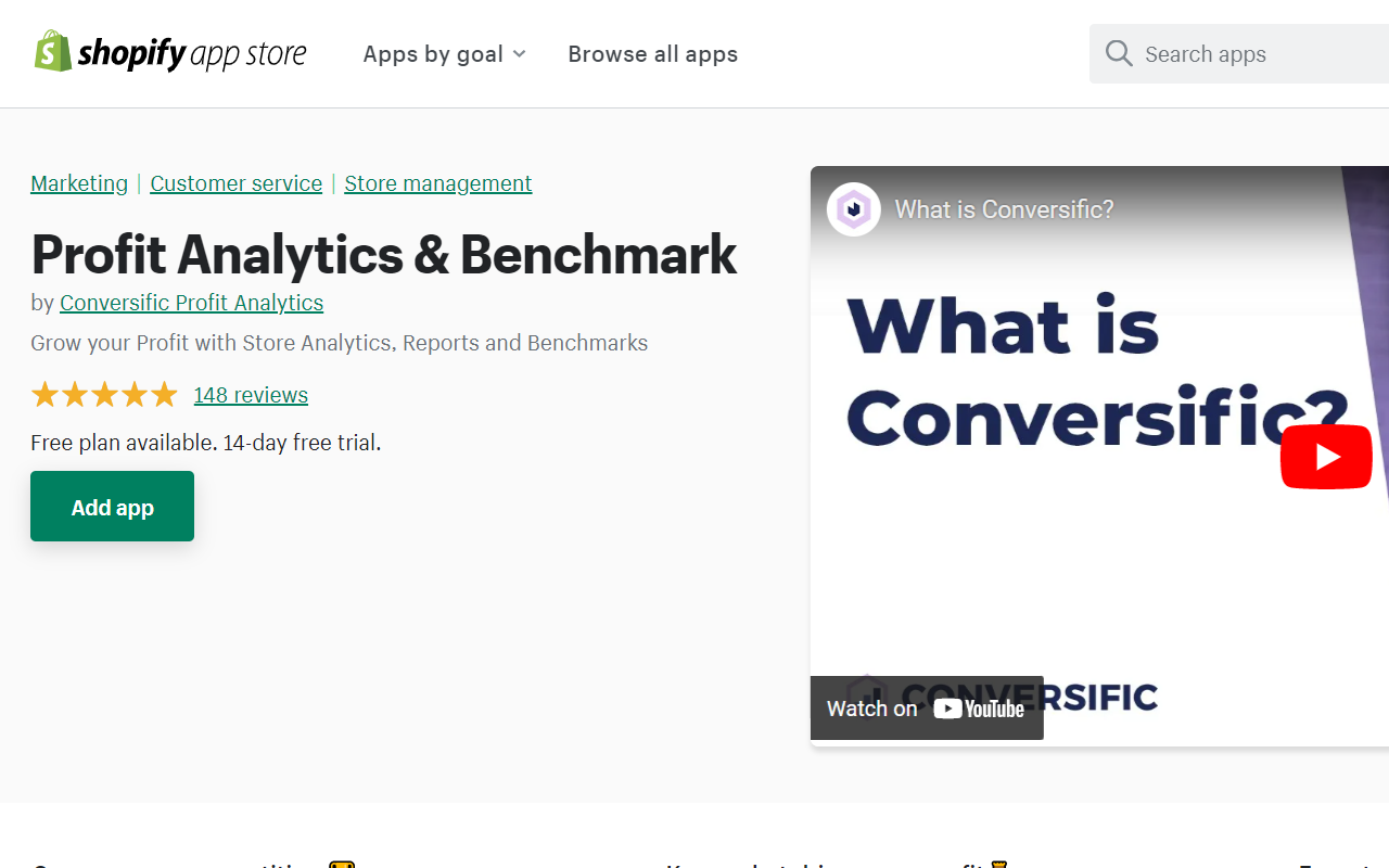 Conversific Analytics & Benchmark