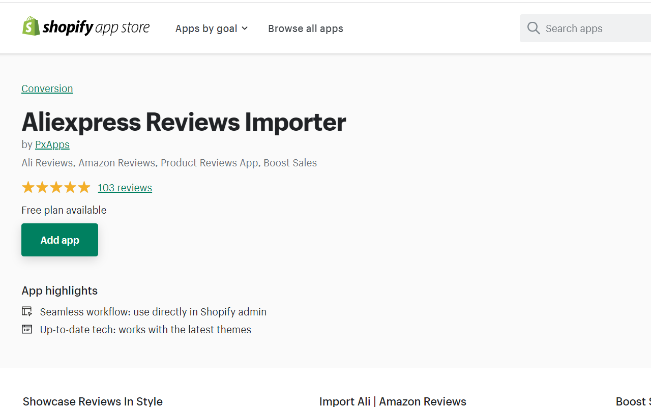 PxApps Aliexpress Reviews Importer