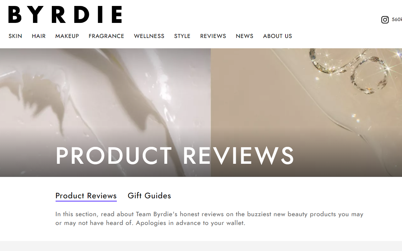 Byrdie Beauty & Style Product Reviews