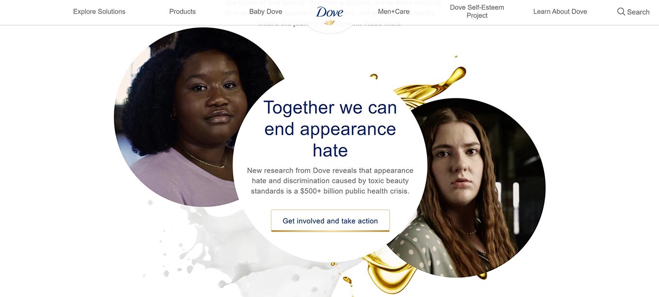 Dove Product Positioning