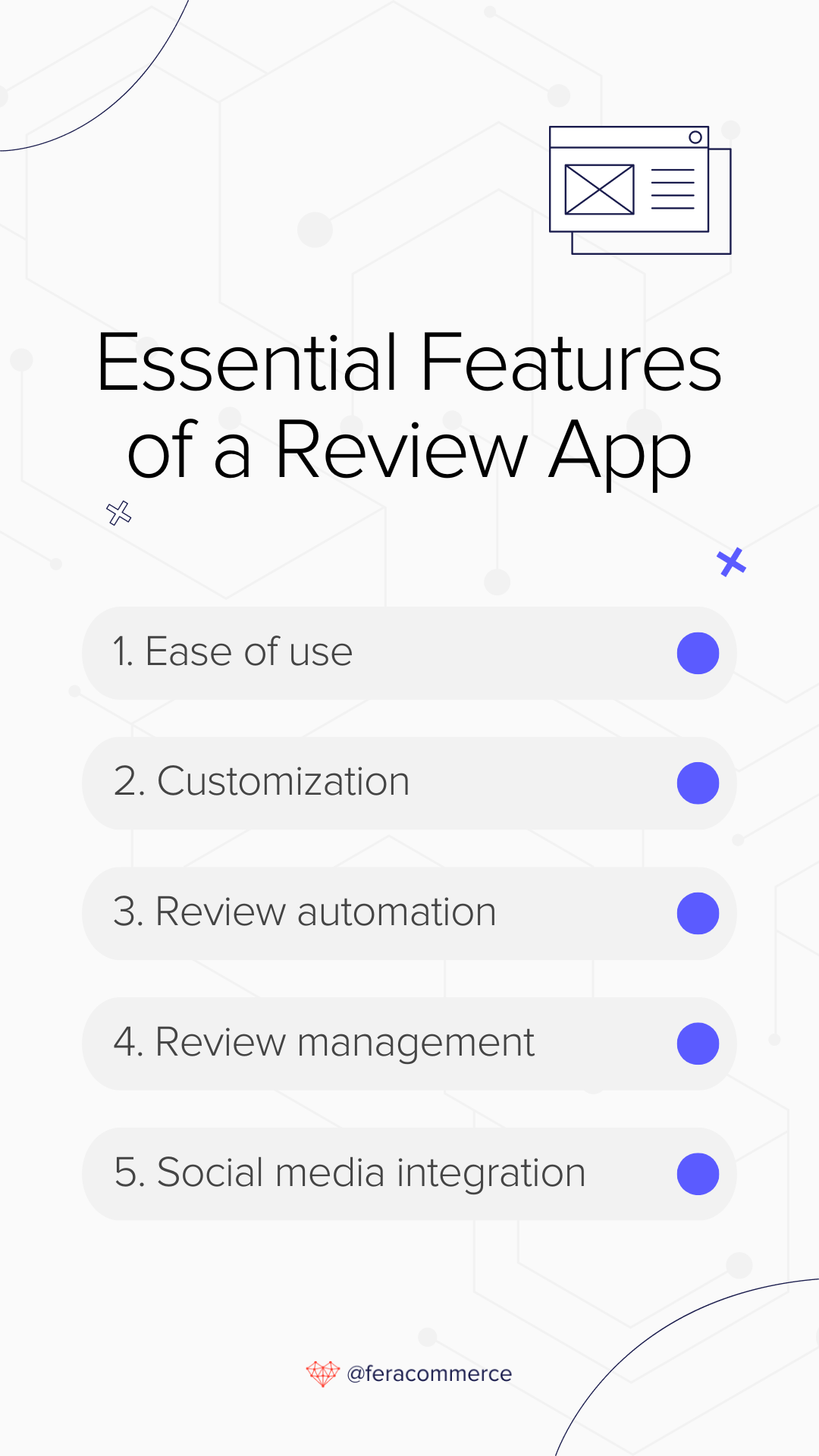 Essential Features of a Review App