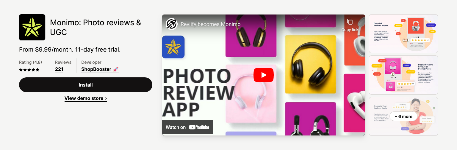 best product review apps shopify