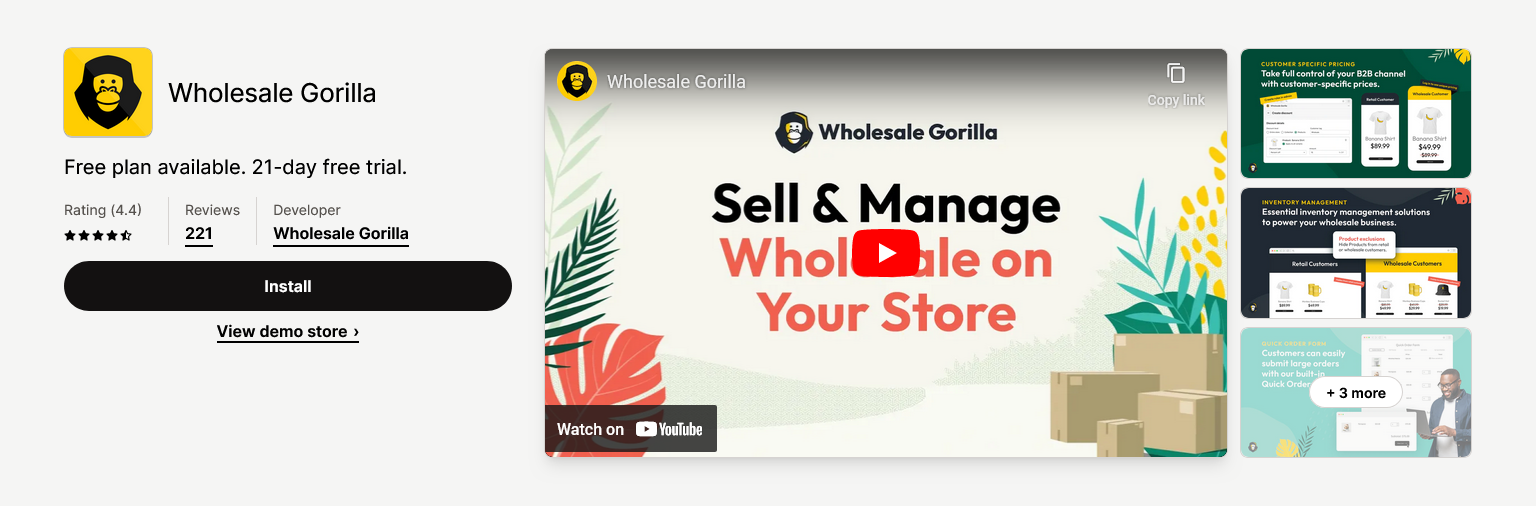 best wholesale apps for shopify stores