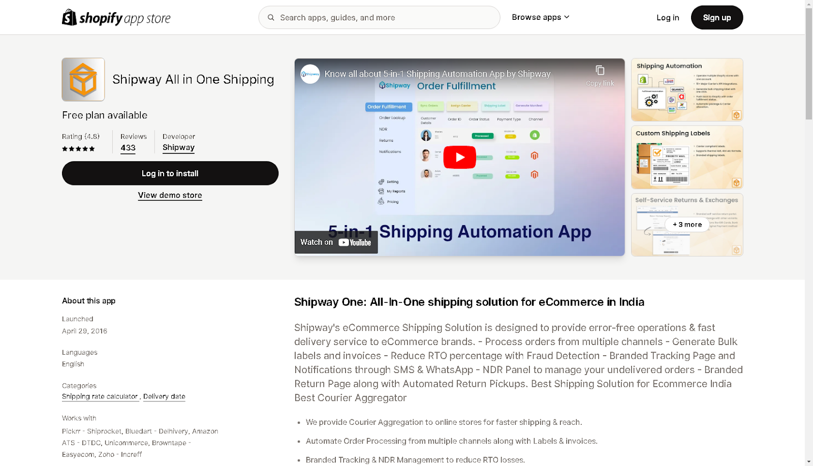 shopify shipping apps