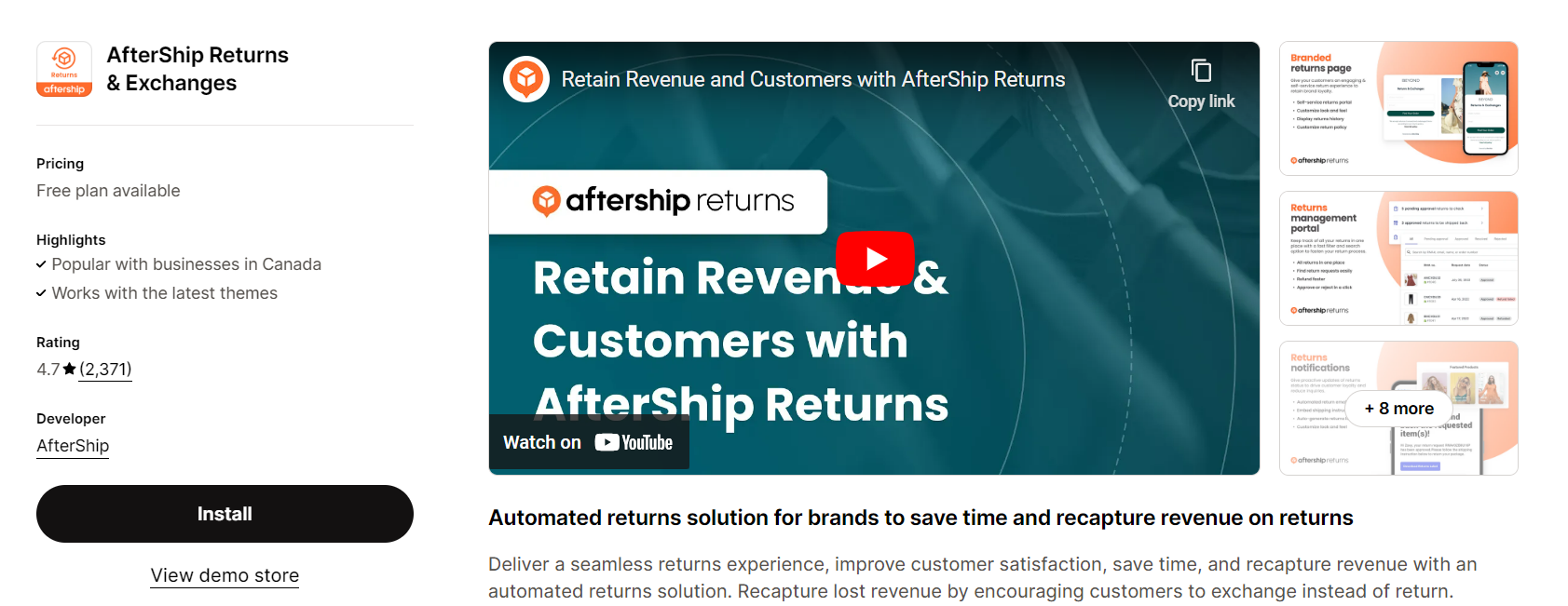 AfterShip Returns & Exchanges