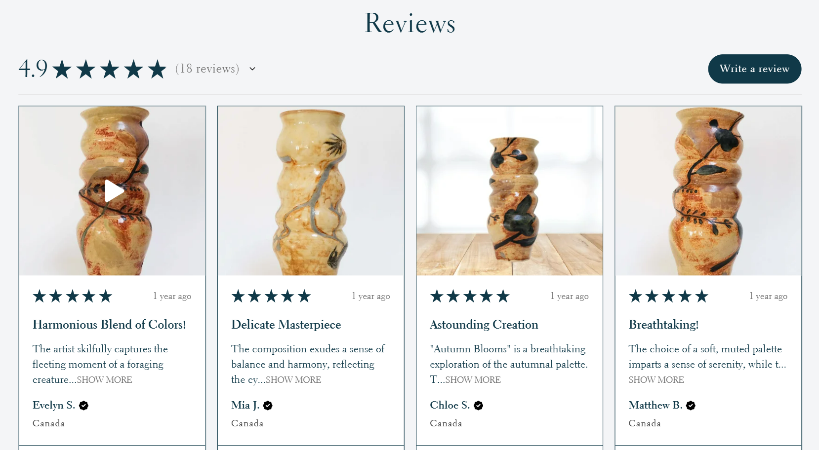 All Reviews On Wix Store