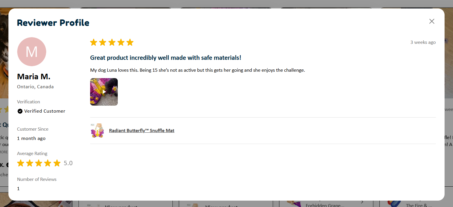 Verified Reviewer Profile
