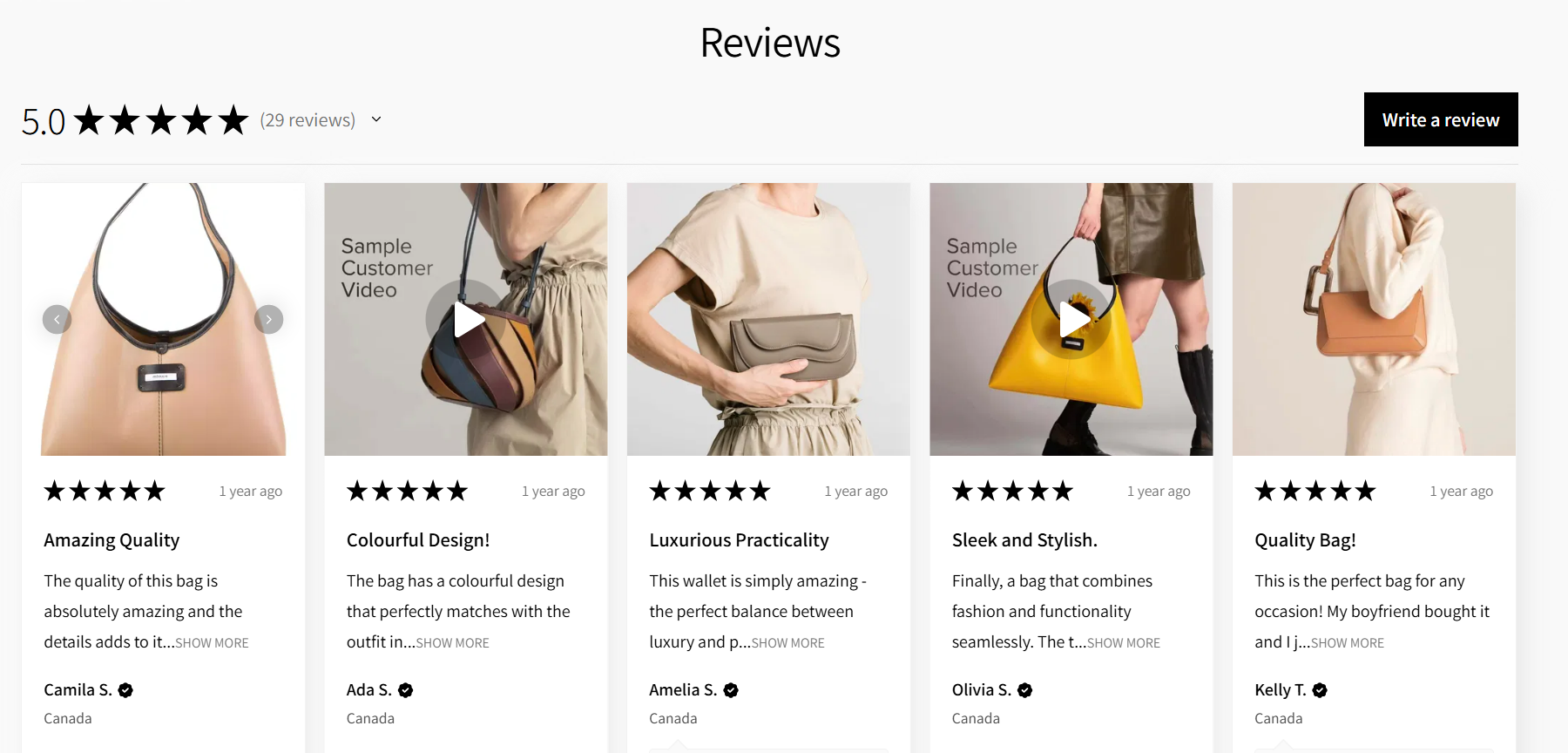 Fera Ecwid Demo   All Reviews