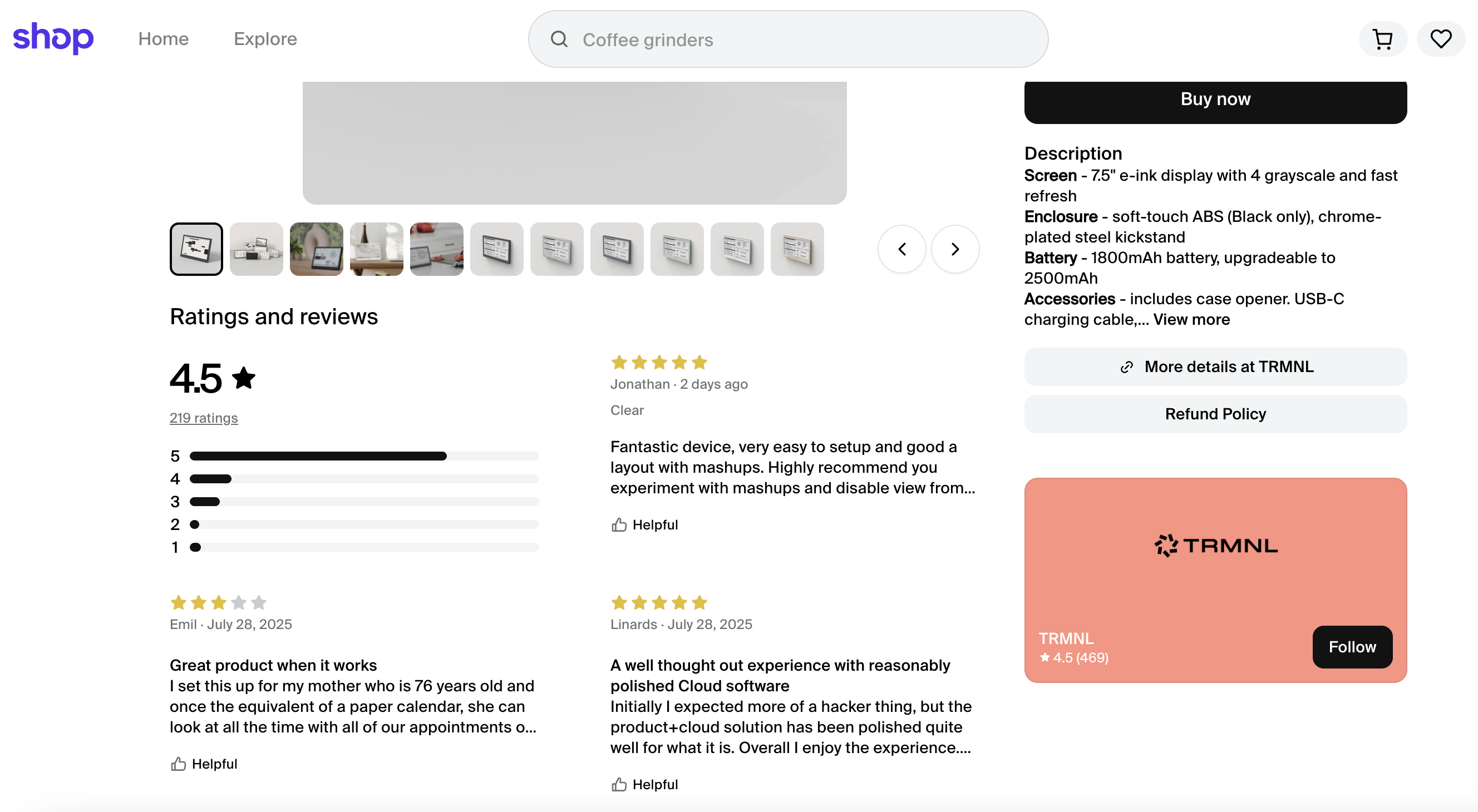 Reviews
