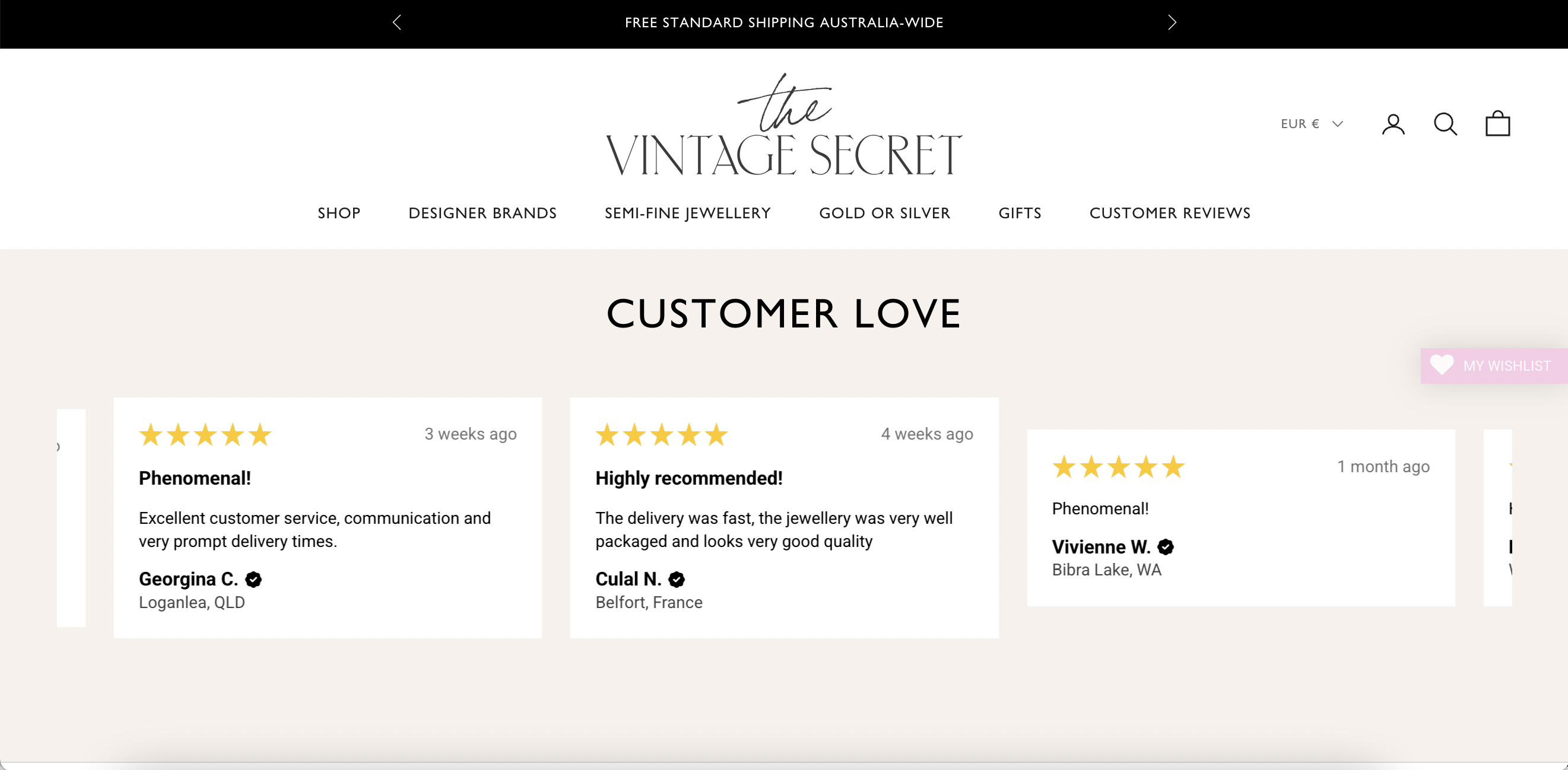 fera the vintage secret case study