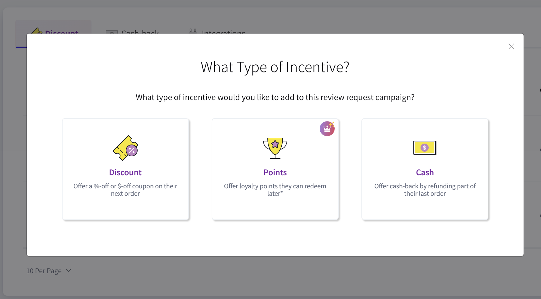 Incentives