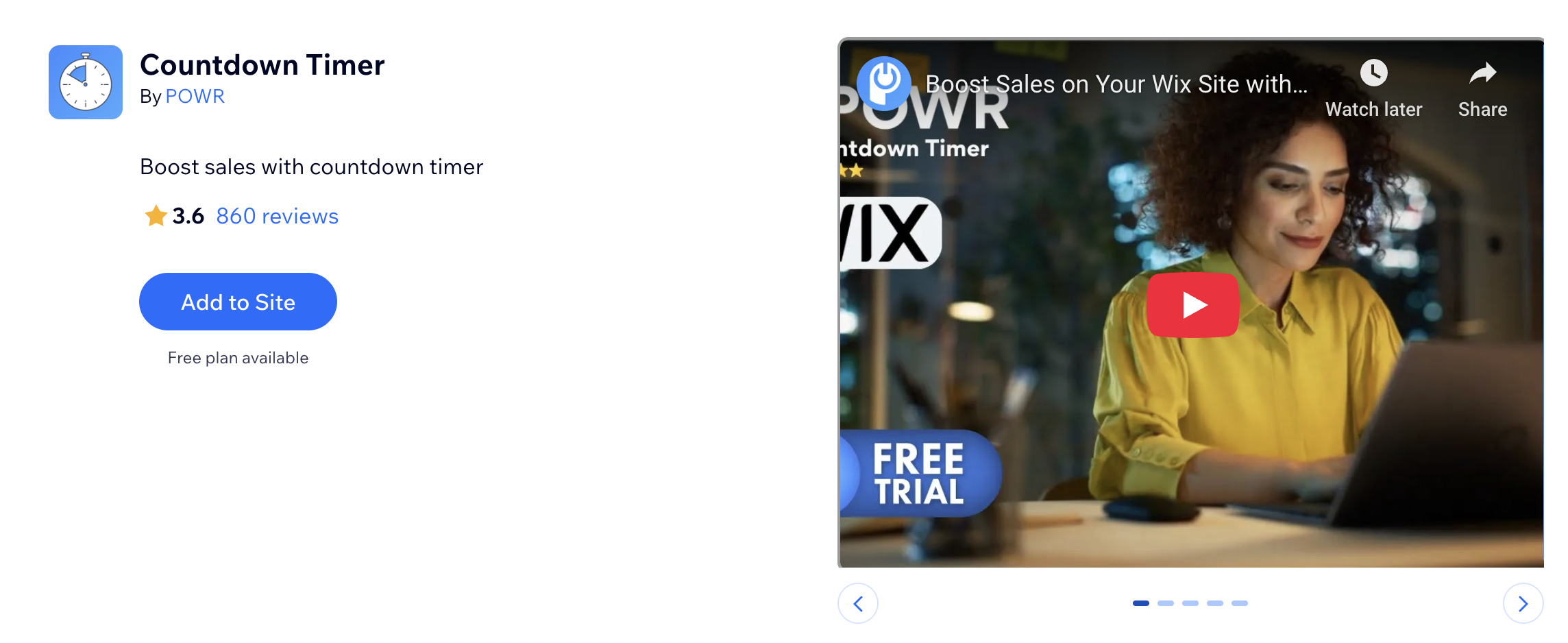 Powr Countdown Timer Powr Countdown Timer