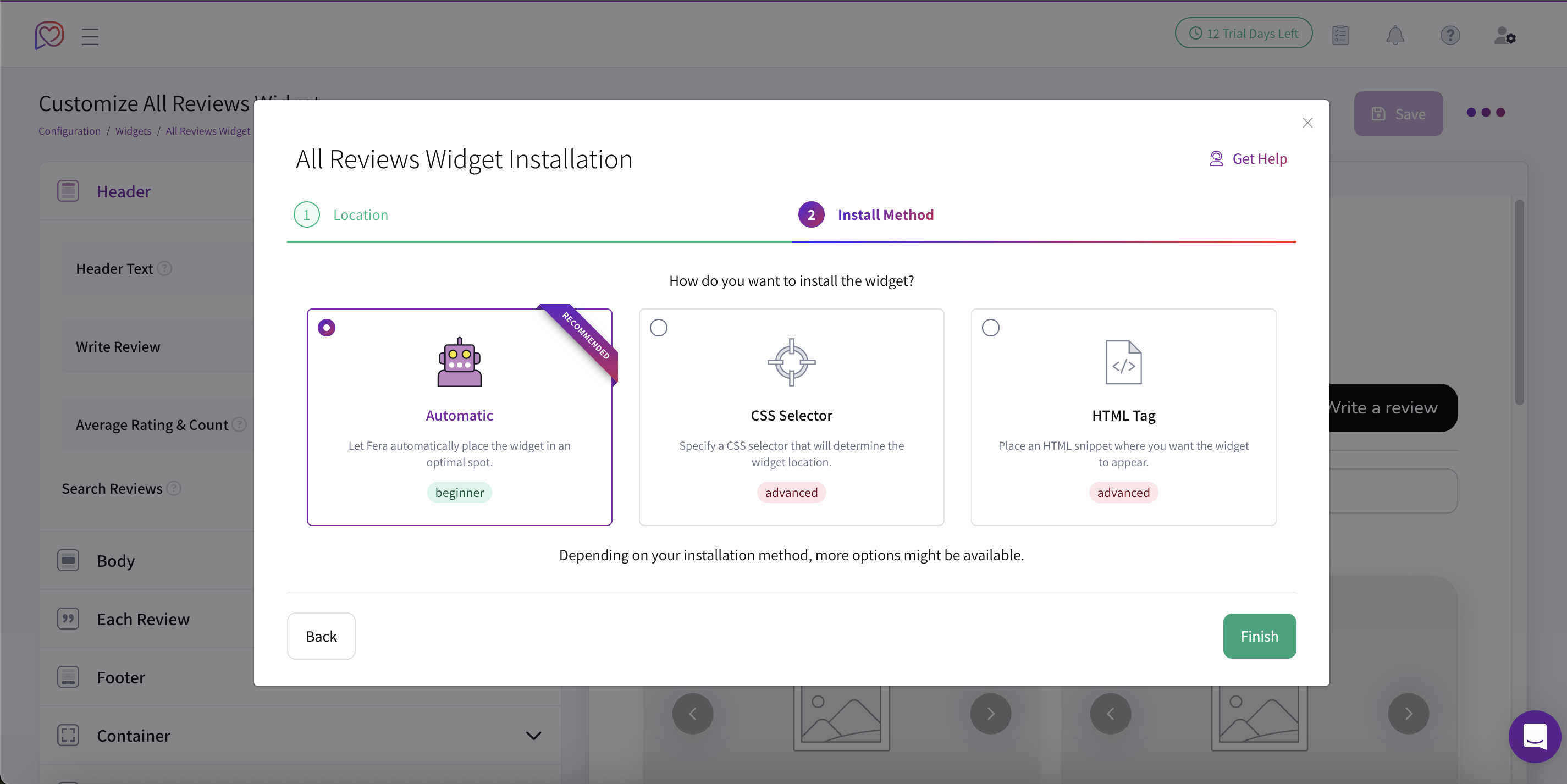 Install Method   Big Commerce
