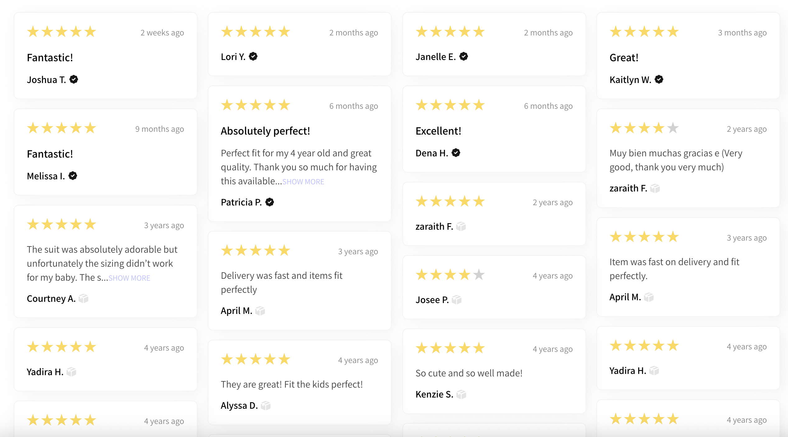 Ashbury Co Co   Text Reviews