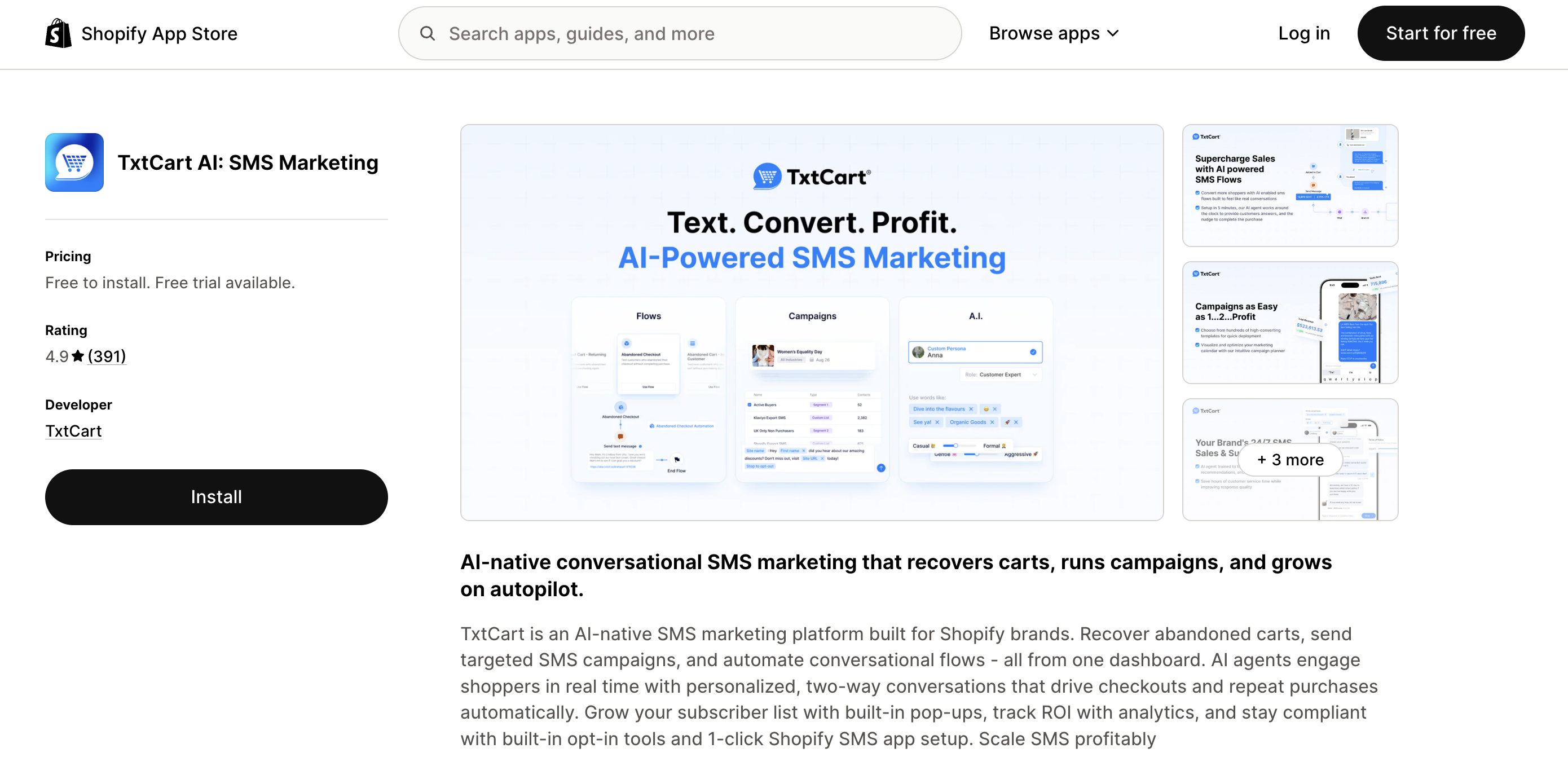 Txt Cart