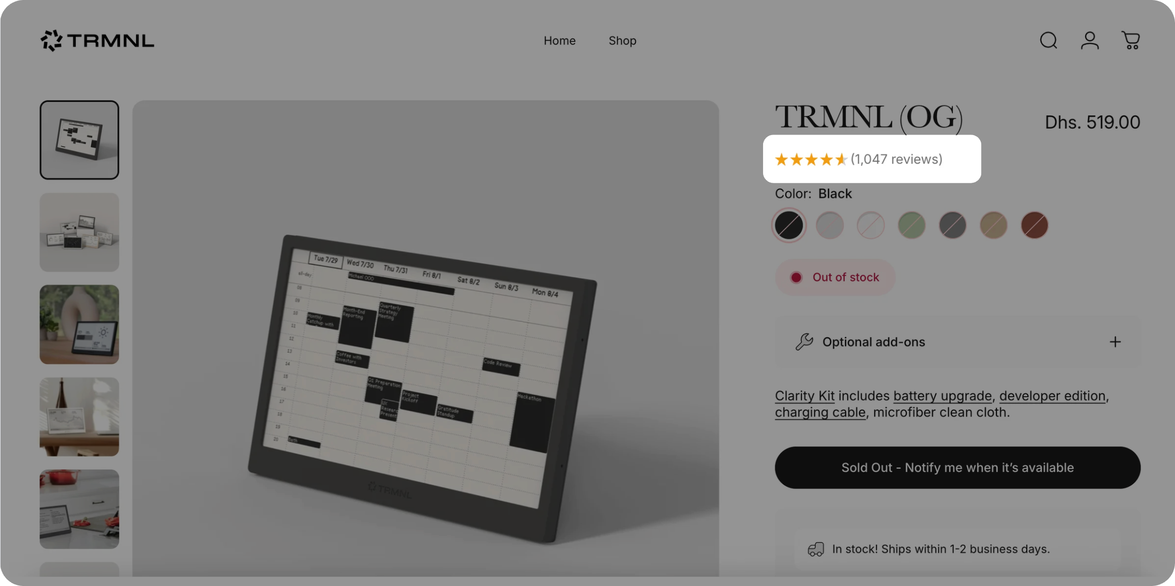 TRMNL - Rating TRMNL - Rating