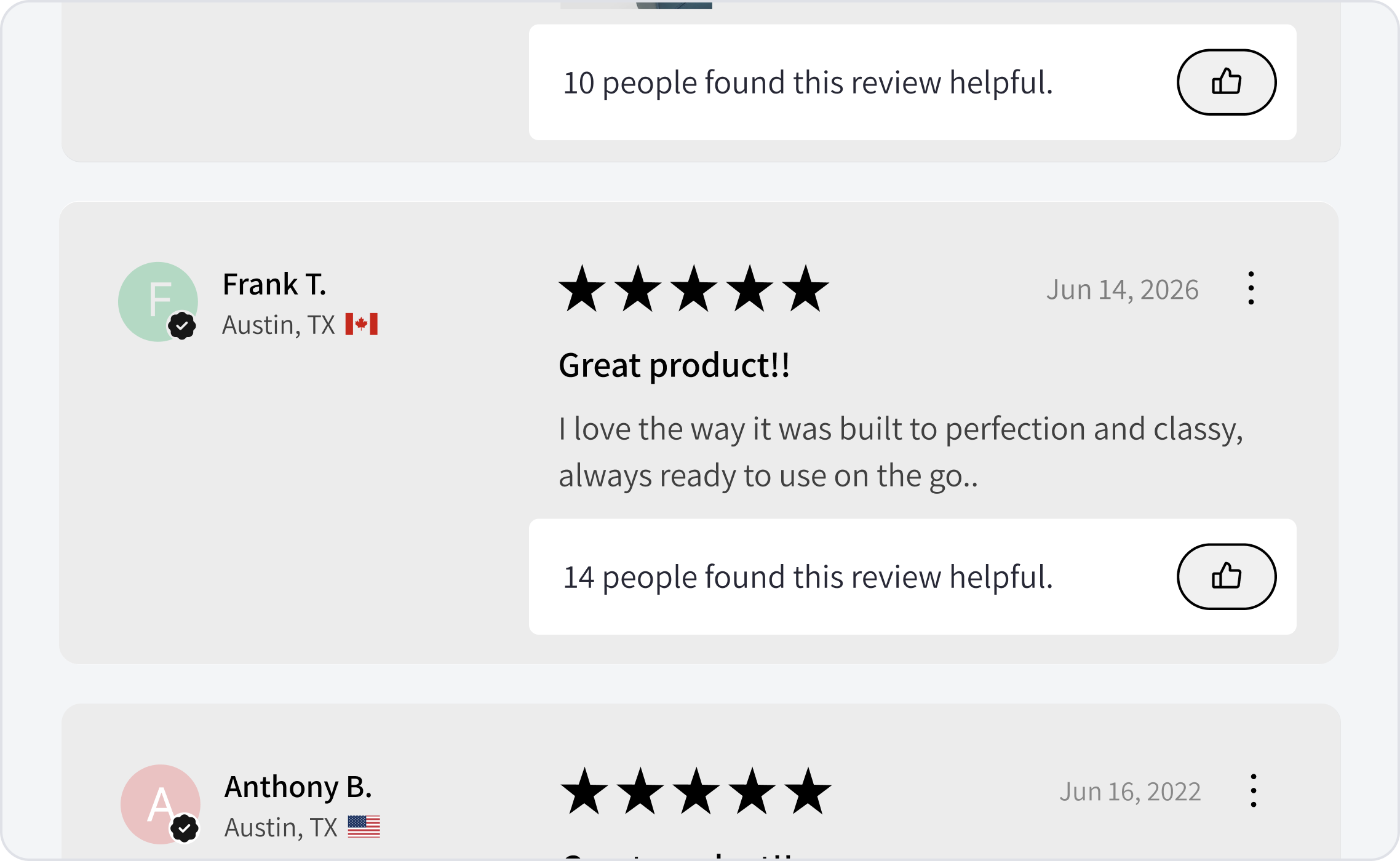 Mark Reviews As Helpful Mark Reviews As Helpful