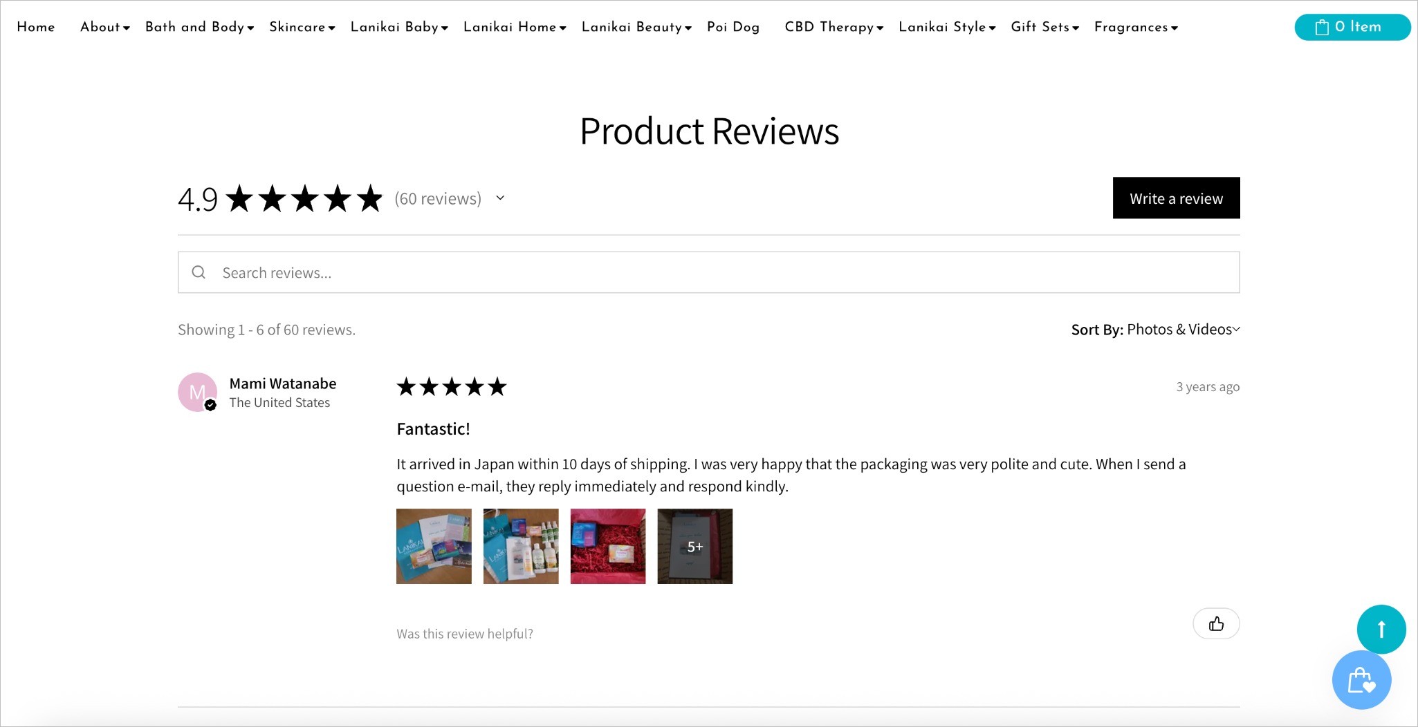 Lanikai Bath and Body - Reviews Lanikai Bath and Body - Reviews