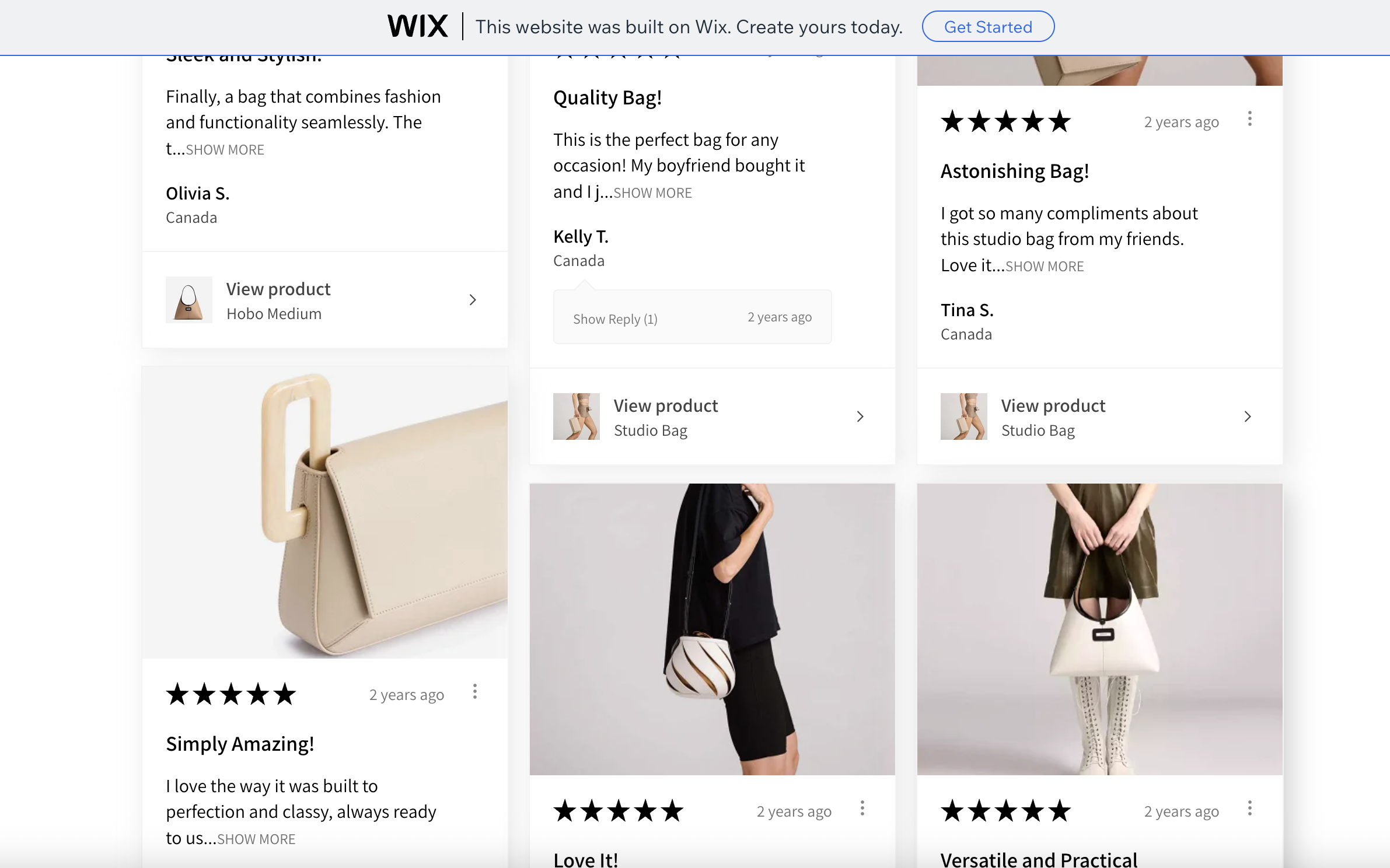 Wix Demo