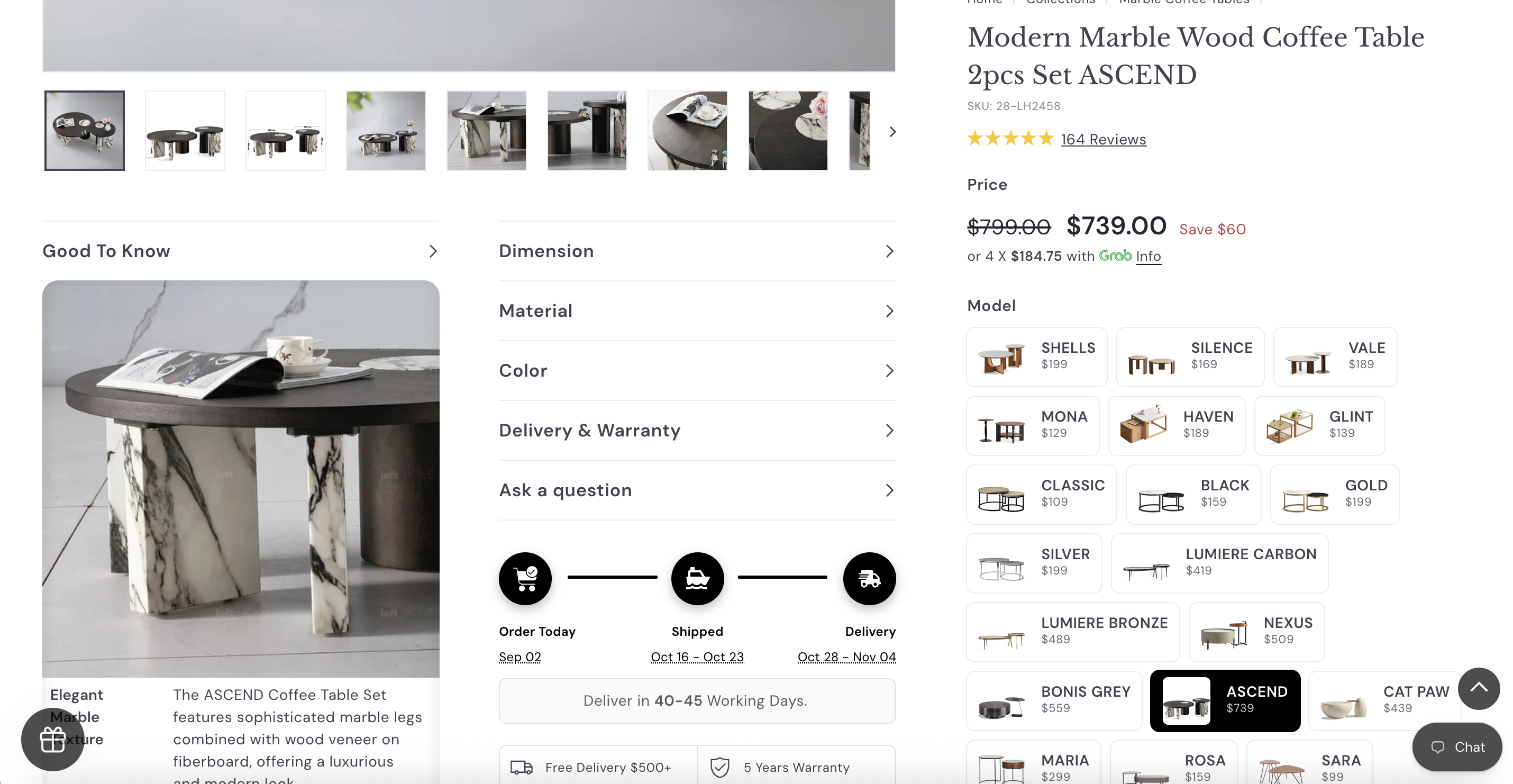 Product Page